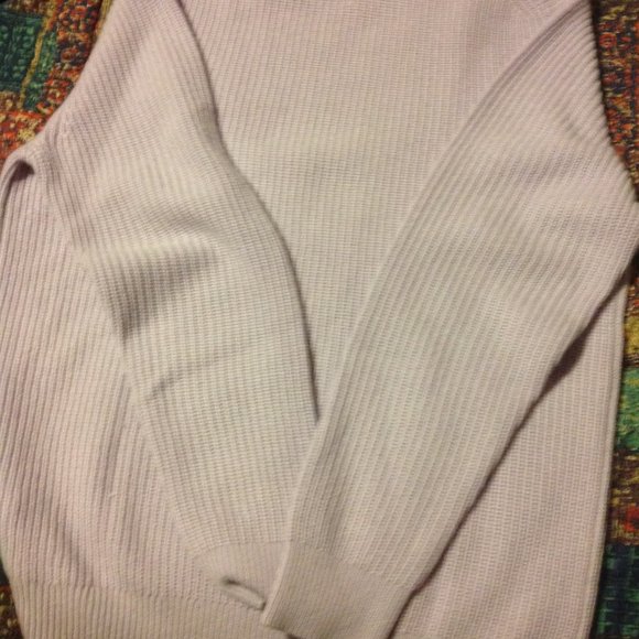 Vineyard Vines Men's Large Lavender Cashmere Crewneck Sweater - New With Tags - Picture 7 of 9
